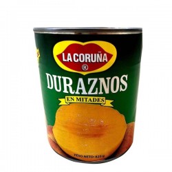 DURAZNO MITADS X 820GR CORU