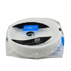 PLATO PANDO 26 CM X 20 UND