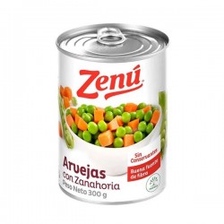 ARVEJAS CON ZANAHORIA X 300 GR