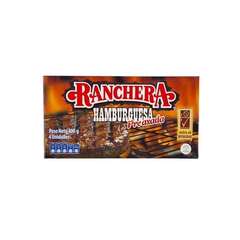 Hamburguesa Ranchera Zenú 400 g