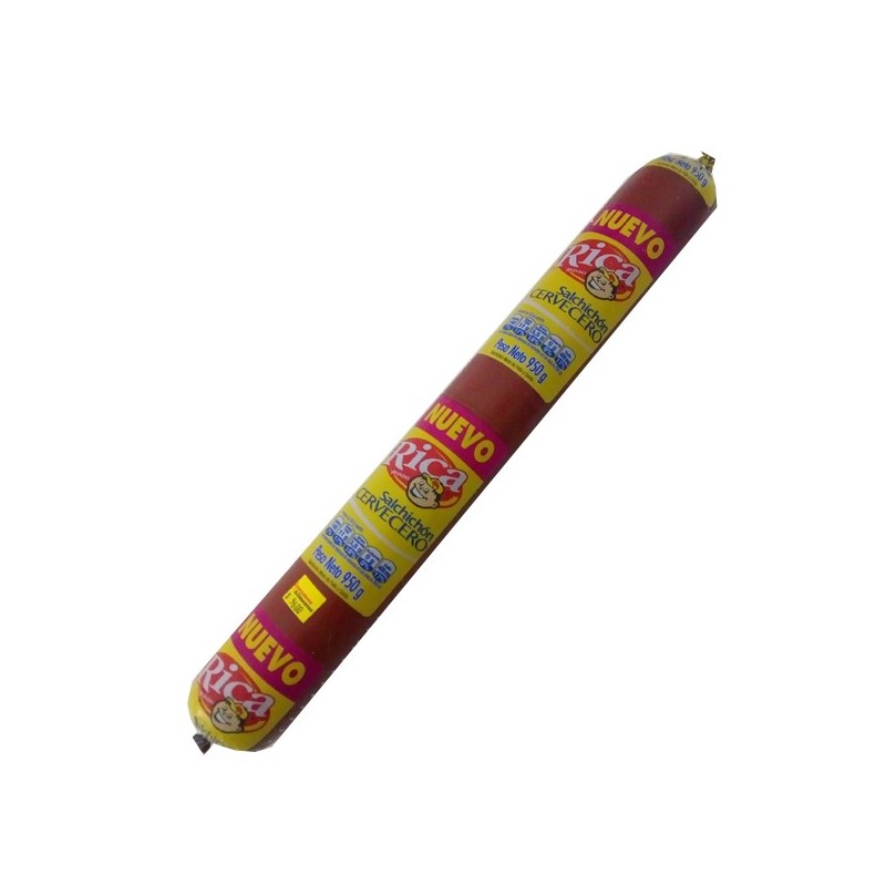 Salchichón Cervecero Rica 950 g
