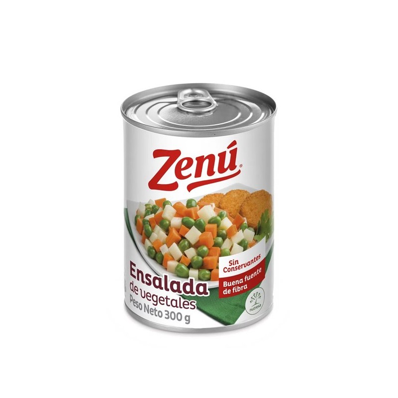 Ensalada de Vegetales Zenú 300 g Lata