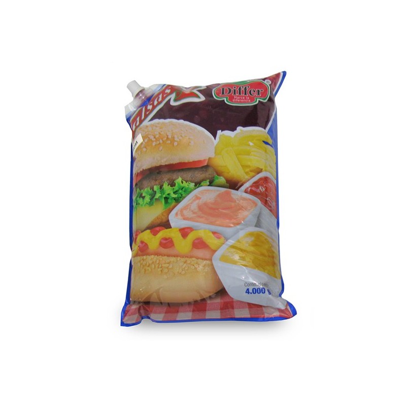 Salsa de Tomate Industrial Differ 4000 g