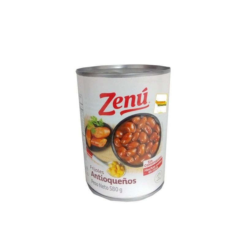 Frijol Antioqueño Zenú 580 g Lata