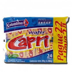 GALLETA CAPRI X 24 UND