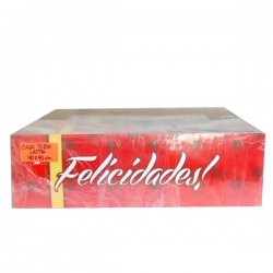 CAJA.TORTA.CUAD 40X40 LASTRA