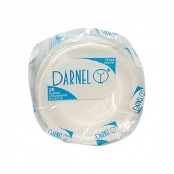 PLATO PANDO 12 CM X 20 UND