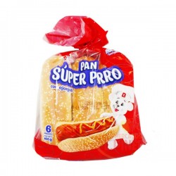 PAN SUPER PERRO BIMBO X 405